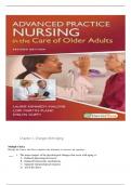 Advanced Practice Nursing in the Care of Older Adults / Edition 2 TESTBANK