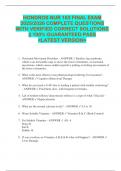 HONDROS NUR 163 FINAL EXAM  2025&sol;2026 COMPLETE QUESTIONS  WITH VERIFIED CORRECT SOLUTIONS  &vert;&vert; 100&percnt; GUARANTEED PASS  <LATEST VERSION> 