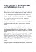  OHIO FIRE ALARM  EXAM BUNDLE QUESTIONS AND ANSWERS 100&percnt; CORRECT&period;