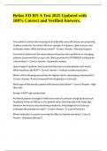 Relias ED RN A Test 2025 Updated with 100- Correct and Verified Answers&period;