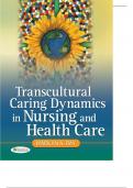 TEST BANK FOR Transcultural Caring Dynamics in Nursing and Health Care Second Edition by Marilyn A&period; Ray    ISBN&semi;978-0803677548     CERTIFIED PASS&excl;&excl;&excl;&excl;   100&percnt; VERIFIED&excl;&excl;&excl;&excl;  A&plus; GRADE ASSURED&excl;&excl;&excl;&excl;