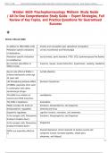 Walden 6630 Psychopharmacology Midterm Study Guide  &sol; All-In-One Comprehensive Study Guide &ndash; Expert Strategies&comma; Full  Review of Key Topics&comma; and Practice Questions for Guaranteed  Success  