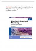 TEST BANK Medical-Surgical Nursing Concepts & Practice &lpar;5TH&rpar; by Holly Stromberg&vert; Complete Guide NEWEST VERSION
