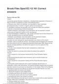 Brook Files Sped EC-12 161 Correct answers&period;