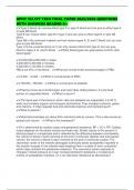 APHY 102 IVY TECH FINAL PAPER 2025&sol;2026 QUESTIONS WITH ANSWERS GRADED A&plus;