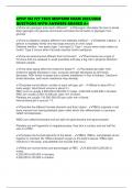 APHY 102 IVY TECH MIDTERM EXAM 2025&sol;2026 QUESTIONS WITH ANSWERS GRADED A&plus;