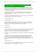 APHY 102 IVY TECH RESPIRATORY SYSTEM 2025&sol;2026 QUESTIONS WITH ANSWERS GRADED A&plus;