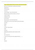 Mercury Gate Exam Questions with Correct Answers Latest Version 2025 Graded A&plus;