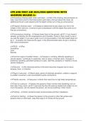 CPR AND FIRST AID 2025&sol;2026 QUESTIONS WITH ANSWERS GRADED A&plus;