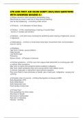 CPR AND FIRST AID EXAM SCRIPT 2025&sol;2026 QUESTIONS WITH ANSWERS GRADED A&plus;
