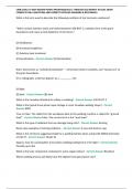 CWB LEVEL II 9 &lpar;KEY REVIEW POINTS FROM MODULES 1 THROUGH 22&rpar; NEWEST ACTUAL EXAM COMPLETE 200&plus; QUESTIONS AND CORRECT DETAILED ANSWERS & RATIONALES