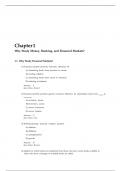 Test Bank to Accompany The economics of Money Banking and Financial Markets, 9th Edition by Frederic S. Mishkin | 9780321454225 | All Chapters 1-25 Already graded A+ |LATEST