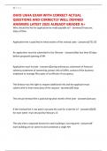 OHIO LNHA EXAM WITH CORRECT ACTUAL QUESTIONS AND CORRECTLY WELL DEFINED ANSWERS LATEST 2025 ALREADY GRADED A&plus;