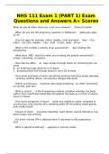 NHS Pathways Exams 