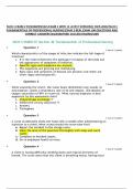NU211 EXAM 2 FUNDAMENTALS EXAM 2 WITH &lpar;2 LATEST VERSIONS&rpar; 2025-2026&sol;NU211  FUNDAMENTALS OF PROFESSIONAL NURSING EXAM 2 REAL EXAM 100 QUESTIONS AND  CORRECT ANSWERS&vert;GUARANTEED SUCCESS-&lpar;RASMUSSEN 