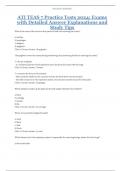 ATI TEAS 7 Practice Tests 2024&colon; Exams with Detailed Answer Explanations and Study Tips