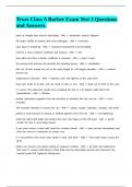 Texas Class A Barber Exam Test 3 Questions and Answers&period;&period;docx