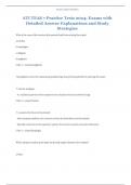 ATI TEAS 7 Practice Tests 2024 &vert; Detailed Answer Explanations & Study Strategies for Success