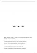 ORACLE FCCS CERTIFICATION COMPLETE QUESTIONS AND ANSWERS 100&percnt; CORRECT&period;