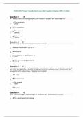 NURS 6552 Women&rsquo;s health final Exam with Complete Solutions 100&percnt; Verified 