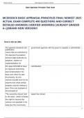 MCKISSOCK BASIC APPRAISAL PRINCIPLES FINAL NEWEST 2025  ACTUAL EXAM COMPLETE 400 QUESTIONS AND CORRECT  DETAILED ANSWERS &lpar;VERIFIED ANSWERS&rpar; &vert;ALREADY GRADED  A&plus;&vert;&vert;BRAND NEW VERSION&excl;&excl; 