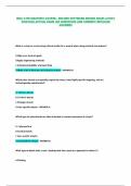 WGU C706 MASTER'S COURSE - SECURE SOFTWARE DESIGN EXAM LATEST  2025&sol;2026 ACTUAL EXAM 400 QUESTIONS AND CORRECT DETAILED  ANSWERS 