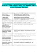 ATI RN Capstone Proctored Comprehensive Assessment  2024-2025 COMPLETE QUESTIONS AND ANSWERS &vert;GET IT  CORRECT&vert;GUARANTEED PASS&excl;&excl; 