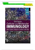 TEST BANK CELLULAR AND MOLECULAR IMMUNOLOGY 10TH EDITION ALL CHAPTERS 1-21