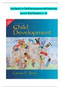 Test Bank For Child Development 9th Edition by Laura E&period; Berk Chapters 1 - 15