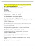 TAMU ANSC 303 ACTUAL EXAM 2 2025&sol;2026 QUESTIONS WITH ANSWERS GRADED A&plus;