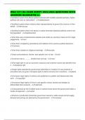 WGU C211 OA EXAM SCRIPT 2025&sol;2026 QUESTIONS WITH ANSWERS GUARANTEE A&plus;