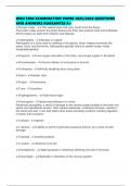WGU C804 EXAMINATION PAPER 2025&sol;2026 QUESTIONS AND ANSWERS GUARANTEE A&plus;