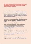 ASA POWERPLANT ORALS &lpar;actual 2025&sol;2026&rpar; FINAL EXAM 2  COMPLETE 500 QUESTIONS WITH 100&percnt; verified DETAILED  ANSWERS ALREADY GRADED A&plus;
