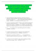 HVAC JOURNEYMAN TEST 2025&sol;2026  COMPLETE QUESTIONS WITH  VERIFIED CORRECT SOLUTIONS &vert;&vert;  100&percnt; GUARANTEED PASS  <LATEST VERSION> 