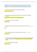 D202 Human Growth and Development Final Exam 2024-25 GRADED A&plus; WGU CERTIFIED EXAM 100&percnt; &lpar;200 Questions&rpar;