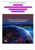 SOLUTION MANUAL Operations and Supply Chain Management&comma; 17th Edition by F&period; Robert Jacobs and Richard Chase Chapters 1 - 22 &vert; Complete