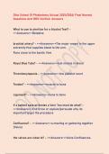 Ohio School Of Phlebotomy &lpar;Actual 2025&sol;2026&rpar; Final Newest  Questions And 100&percnt; Verified Answers