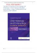 Test Bank For Essentials Of Oral Histology and Embryology&colon; A Clinical Approach 6th Edition Author&colon;Daniel J&period; Chiego Jr &vert;9780323497251&vert; All Chapters&vert; LATEST VERSION