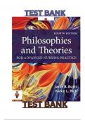 TEST BANK PHILOSOPHIES AND THEORIES FOR ADVANCED NURSING PRACTICE 4TH EDITION BY BUTTS & RICH&comma; ALL CHAPTERS 1-26 CHAPTERS COVERED&comma; VERIFIED LATEST NEWEST 2025 EDITION ISBN 9781284228823 PDF