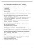 WGU C790 QUESTIONS WITH ACCURATE ANSWERS