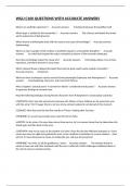 WGU C100 QUESTIONS WITH ACCURATE ANSWERS