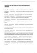 WGU C963 DEFINATIONS&sol;QUESTIONS WITH ACCURATE ANSWERS