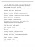 WGU C804 DEFINATION OF TERMS AS ACCURATE ANSWERS