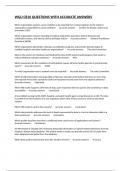 WGU C810 QUESTIONS WITH ACCURATE ANSWERS