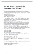  NU 335 - EXAM 3 QUESTIONS & ANSWERS &lpar;GRADED A&plus;&rpar;