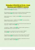 Welocalize   Bundled Exam Questions WITH  CORRECT Answers