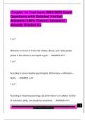 Chapter 13 Test bank 2024&sol;2025 Exam  Questions with Detailed Verified  Answers &lpar;100&percnt; Correct Answers&rpar; &vert;  Already Graded A&plus; 