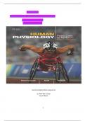 TEST BANK FOR HUMAN PHYSIOLOGY FROM CELLS TO SYSTEMS 8TH EDITION BY LAURALEE SHERWOOD ALL CHAPTERS COVERED QUESTIONS AND ANSWERS GRADED A&plus; &vert;LATEST UPDATE&vert; &vert;2025&vert;