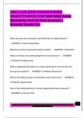 CME 4 Life EENT PANCE&sol;PANRE  SMARTYPANCE&period;COM 2024&sol;2025 Exam  Questions and Verified Answers &vert;  Already Graded A&plus; 
