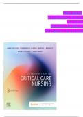 Test Bank for Introduction to Critical Care Nursing 8th Edition by Mary Lou Sole
